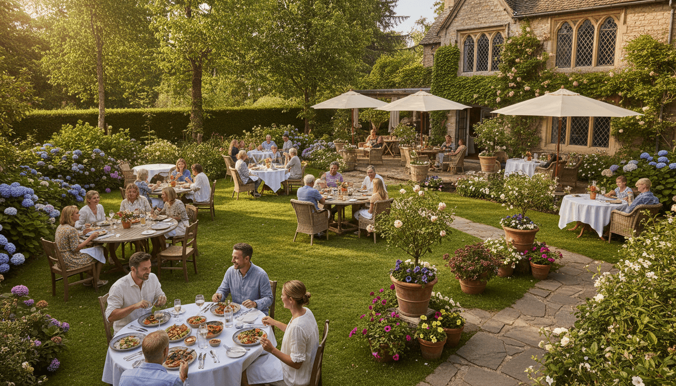 Outdoor seating