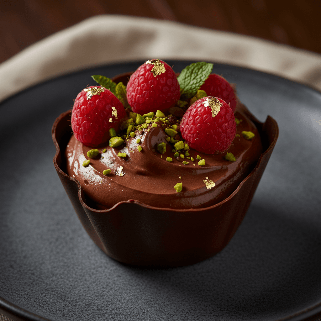 Decadent chocolate dessert